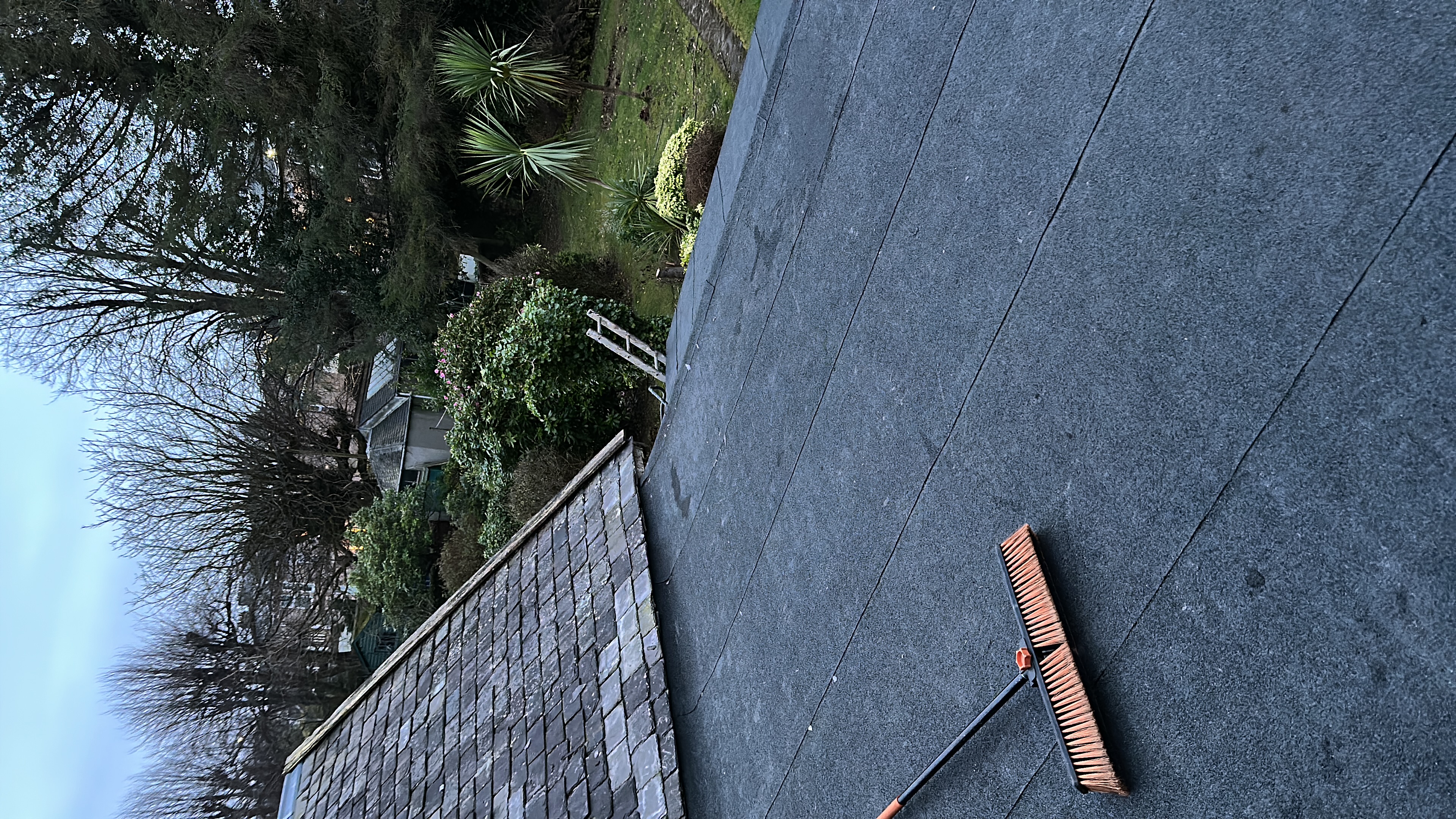 image of roof being repaired