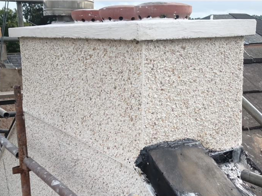 image of roof being repaired