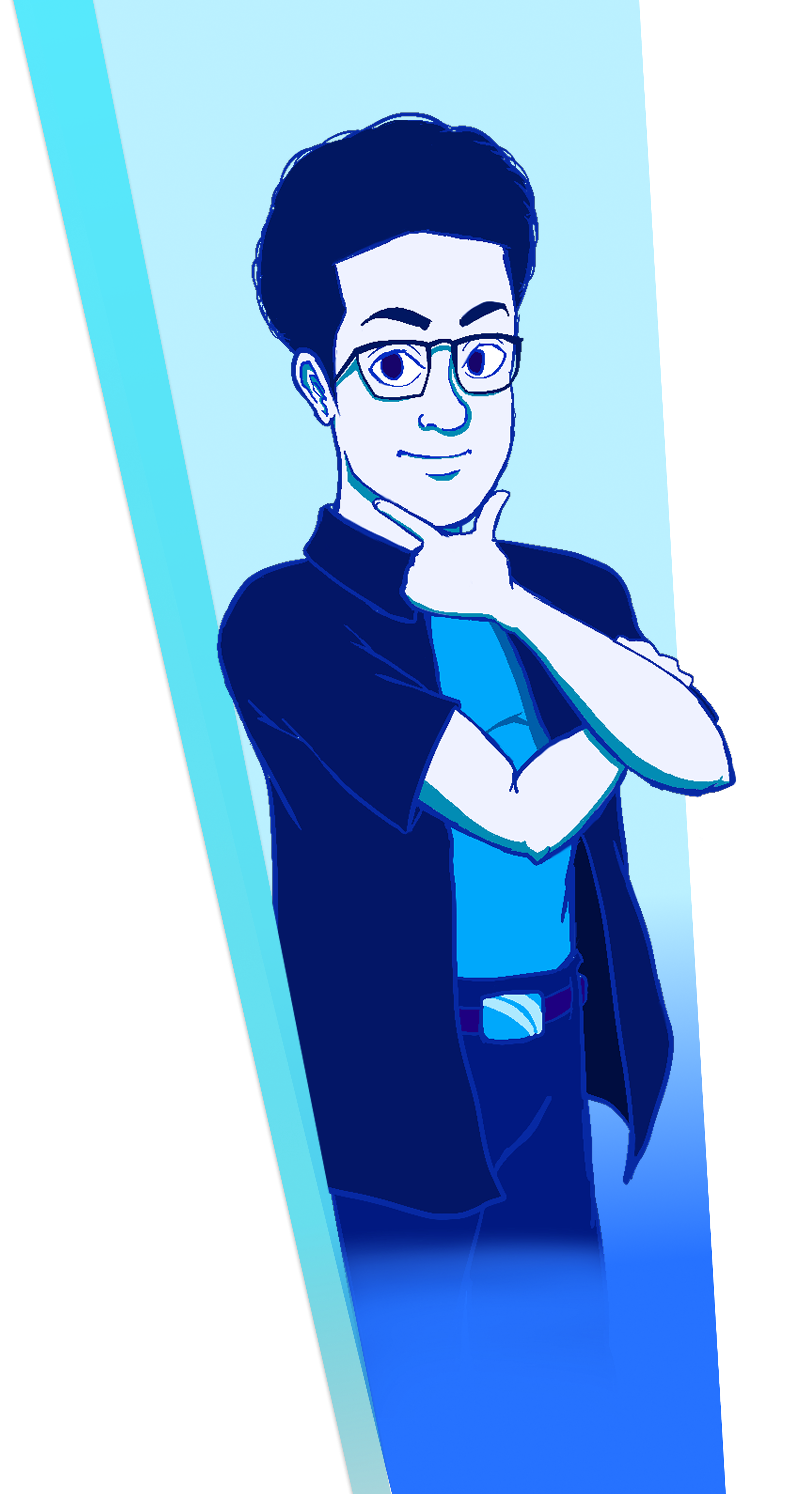 Portrait of Justin Odum; of Jodumation.