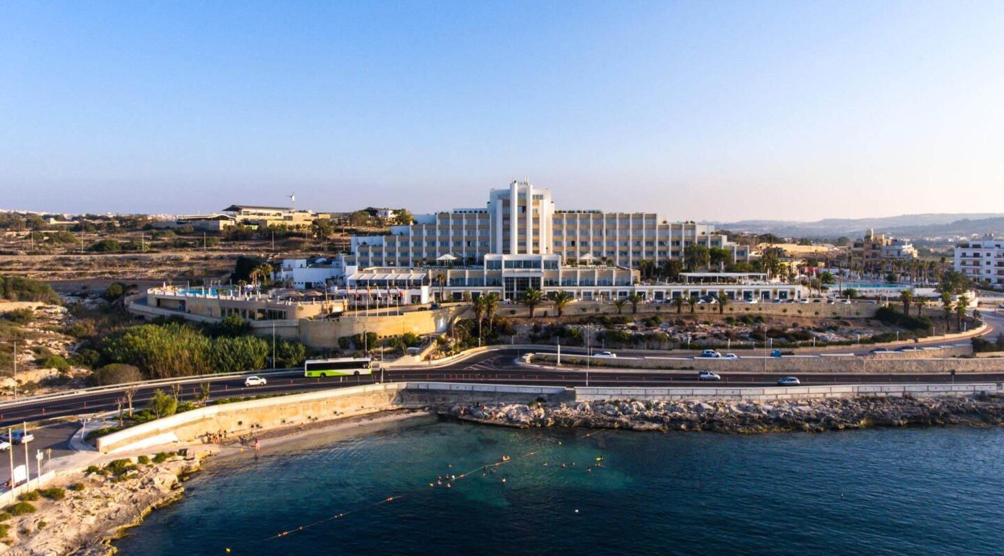 An aerial view of the Salini Resort