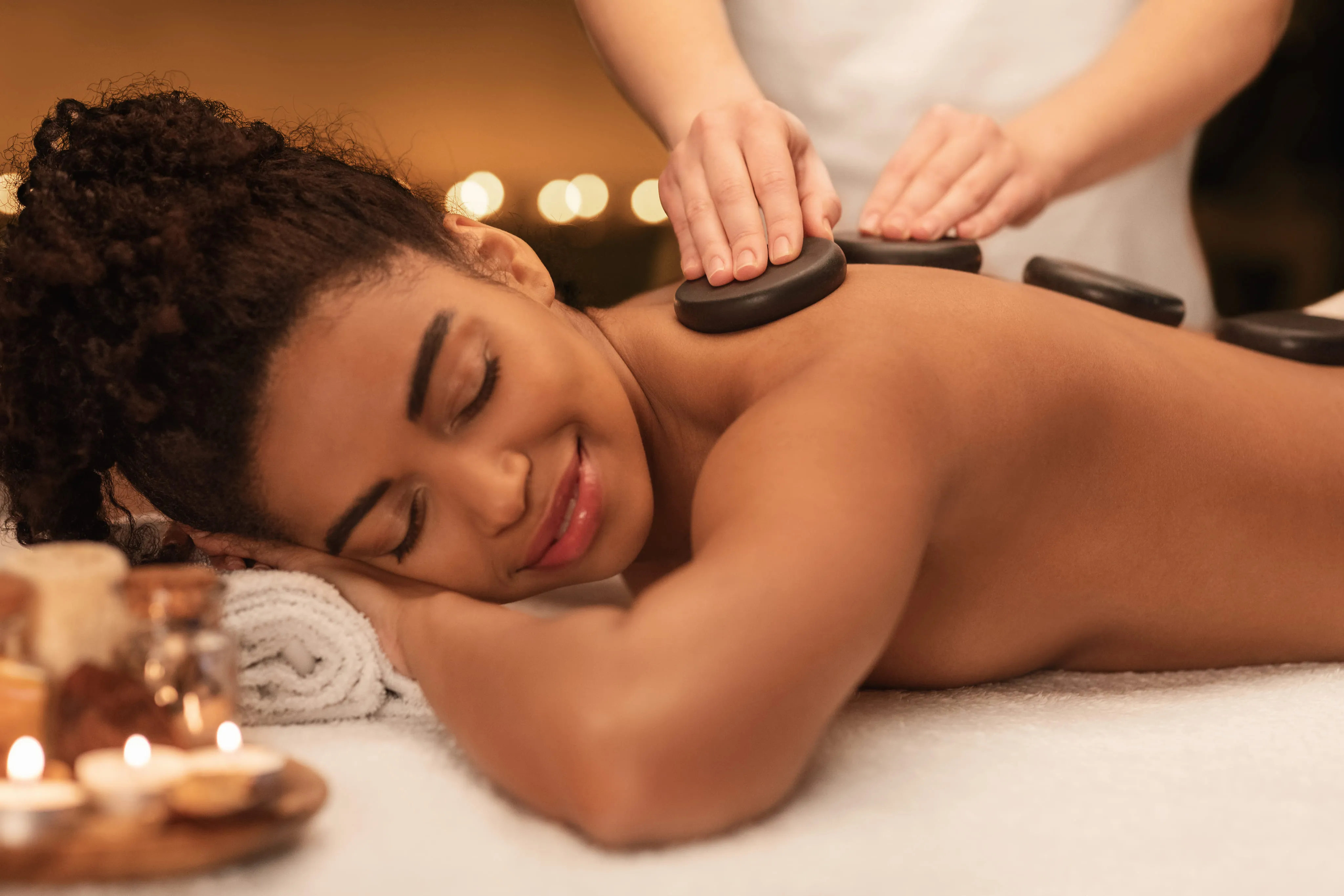 Hot stone therapy thumbnail image
