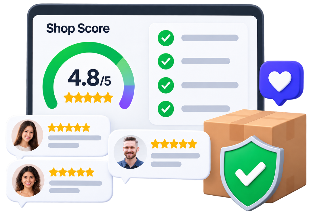 Shop Health and Reputation