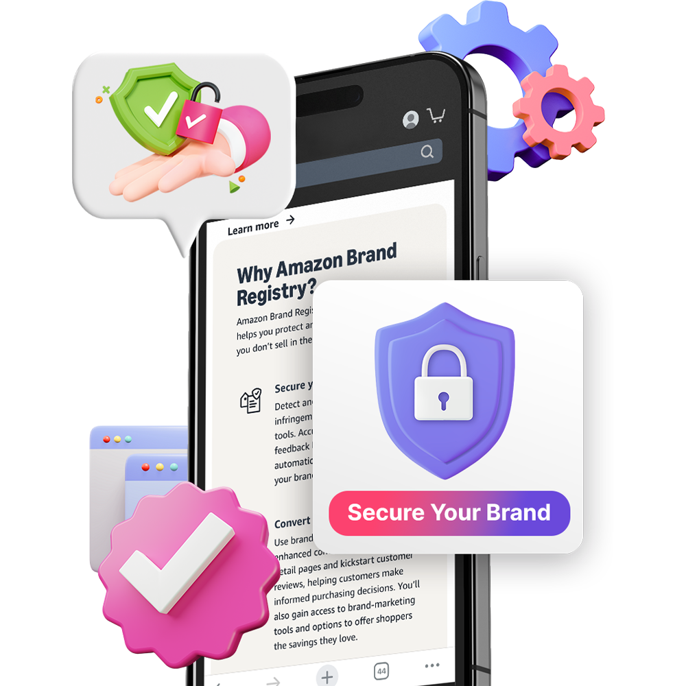 Amazon brand protection approach illustration