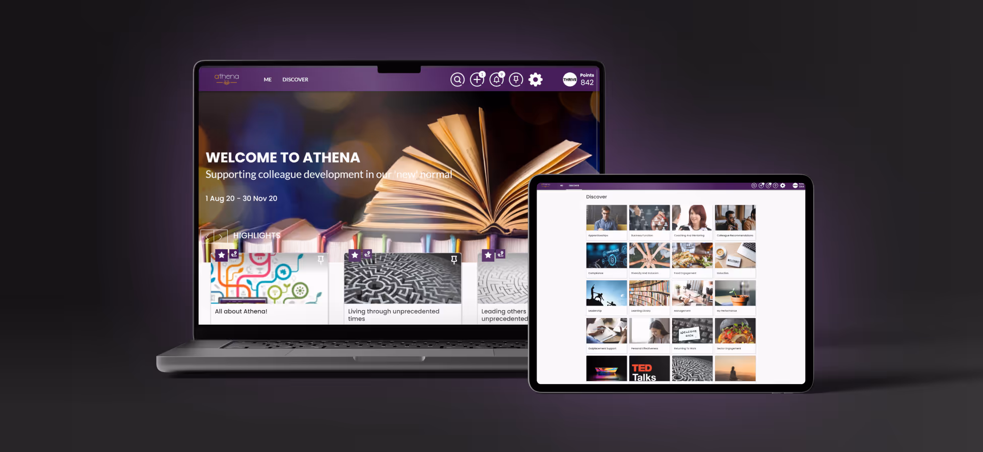 Brakes Thrive platform Athena 