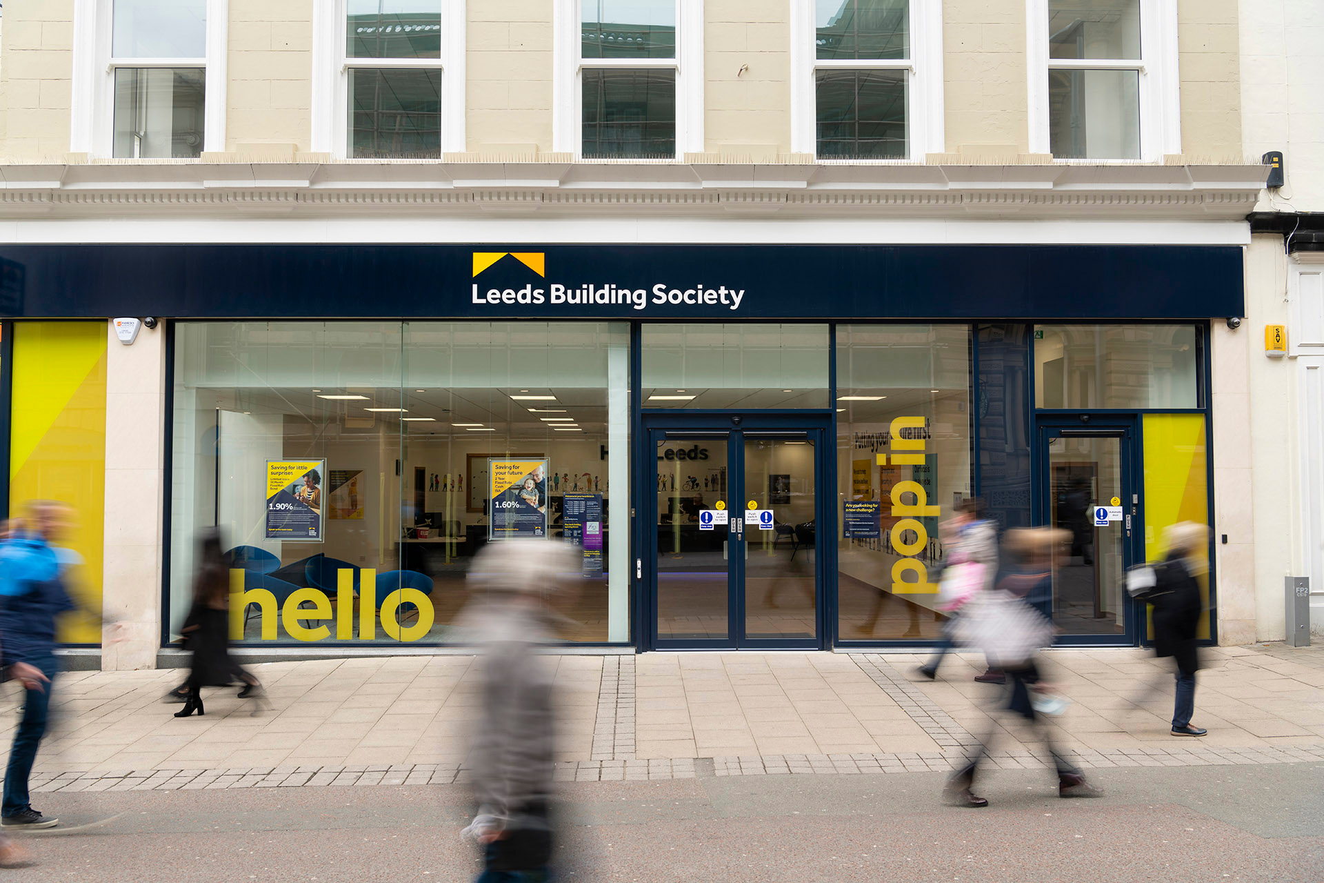 Thrive customer Leeds Building Society shopfront