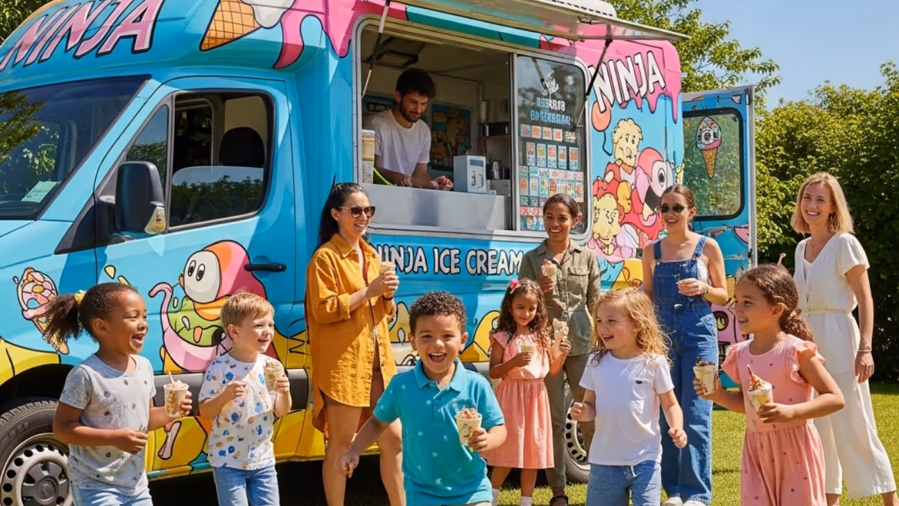 Level Up Your Summer Party: How Ninja Ice Cream Brings Unforgettable Fun to Any Event!
