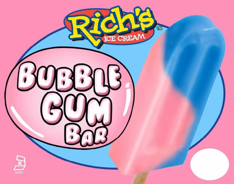 buble gum bar