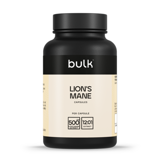 Gélules de crinière de lion de 500 mg