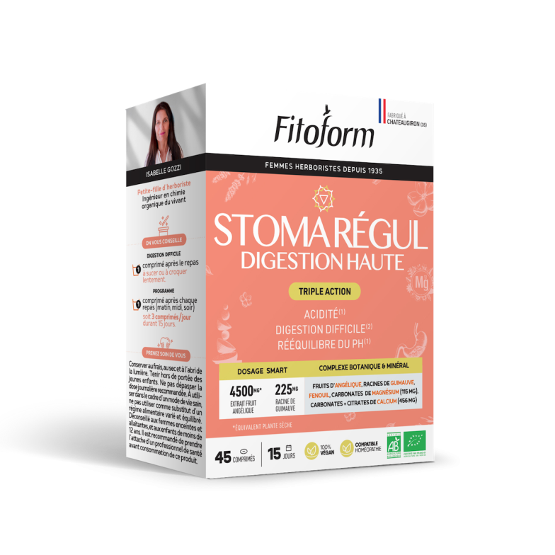 STOMA REGUL BIO* - DIGESTION HAUTE - 45 comprimés