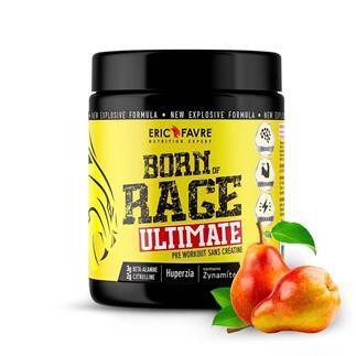 Born of Rage Ultimate - Préworkout sans créatine Poire 250g