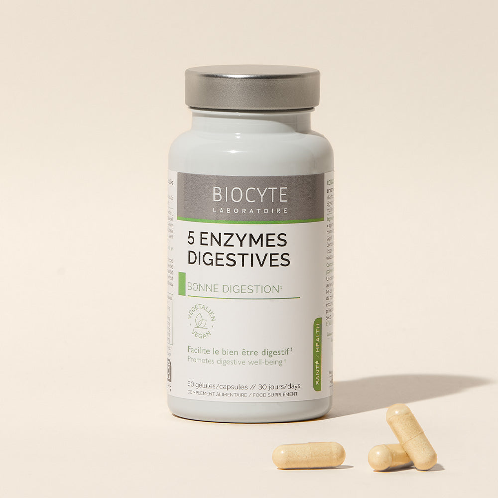 5 ENZYMES DIGESTIVES