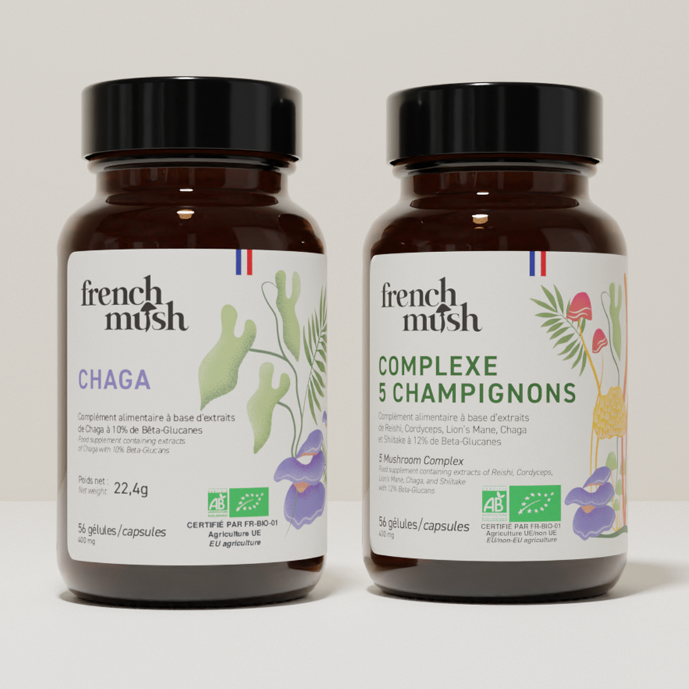 Complexe 5 Champignons  + Chaga
