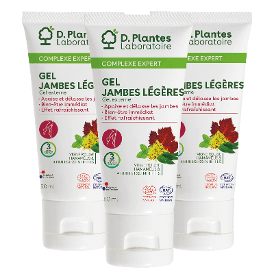 Pack 3 Gel jambes légères - 3 x 150 ml