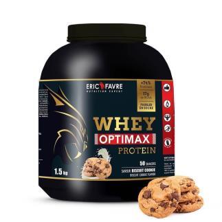 Whey optimax protein biscuit cookie Eric favre