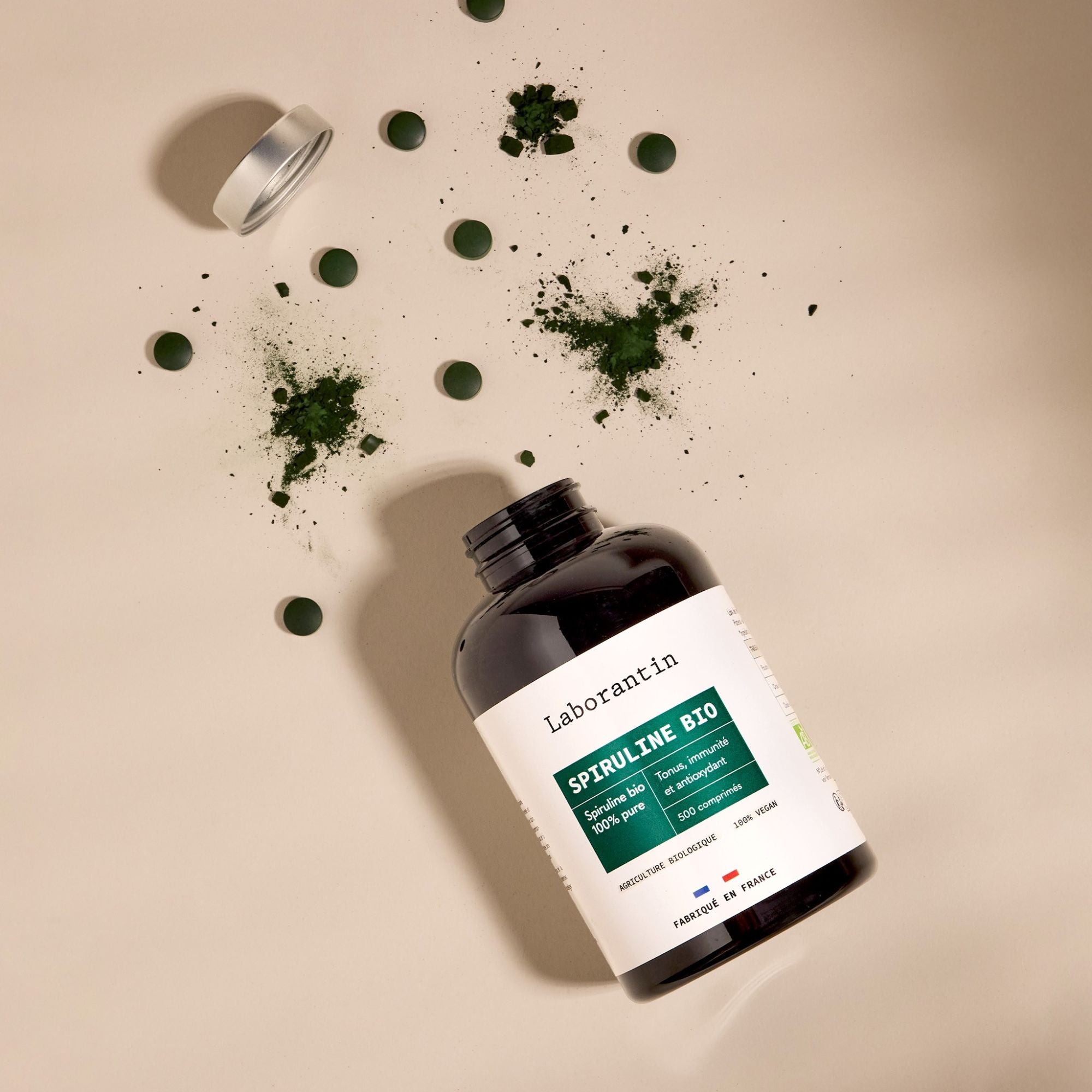 Spiruline bio Laborantin