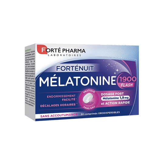 Mélatonine 1900 flash Fortepharma