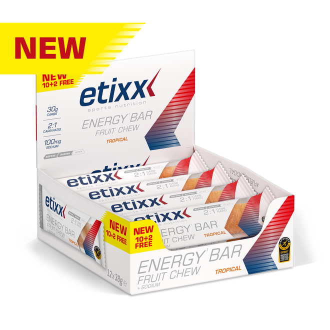 Energy bar fruit chew Etixxsports