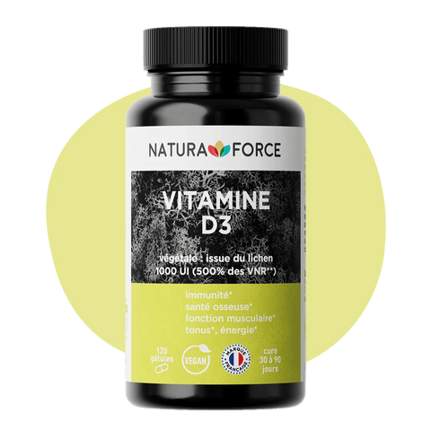 Vitamine d3 végétale Naturaforce