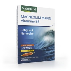 Magnésium marin et vitamine b6 Naturland