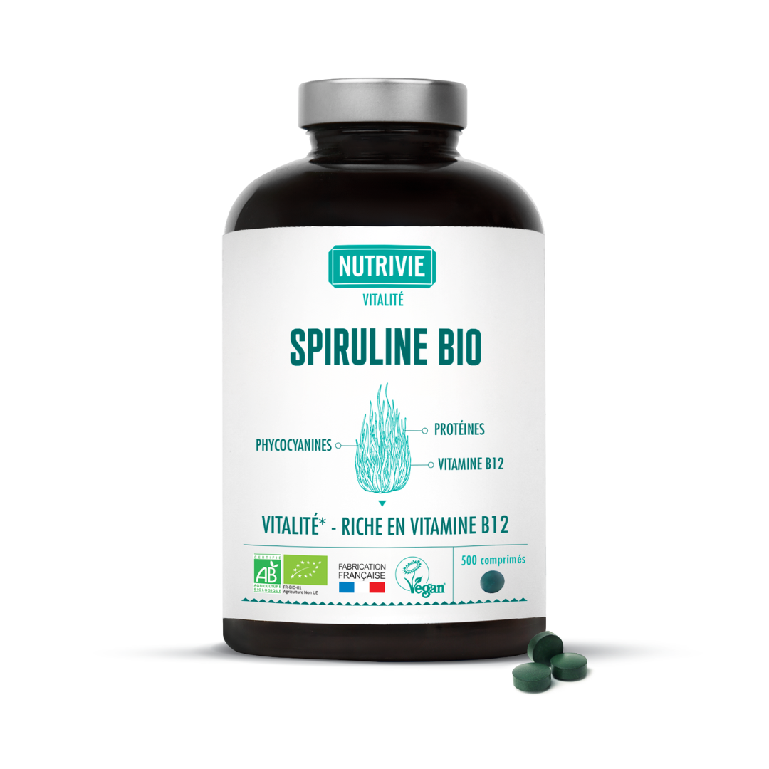 Spiruline bio Nutrivie