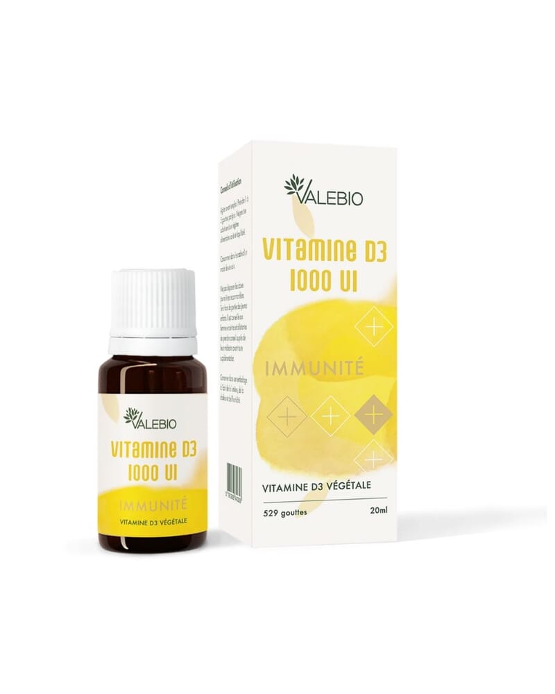 Vitamine d3 végétale Valebio