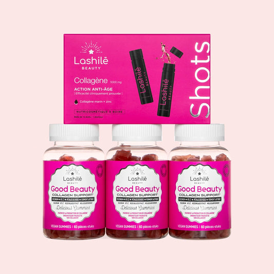 Pack boost collagène Lashilebeauty
