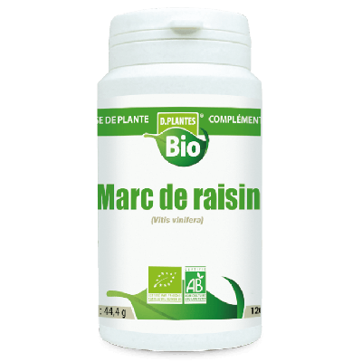 Marc de raisin bio Dplantes