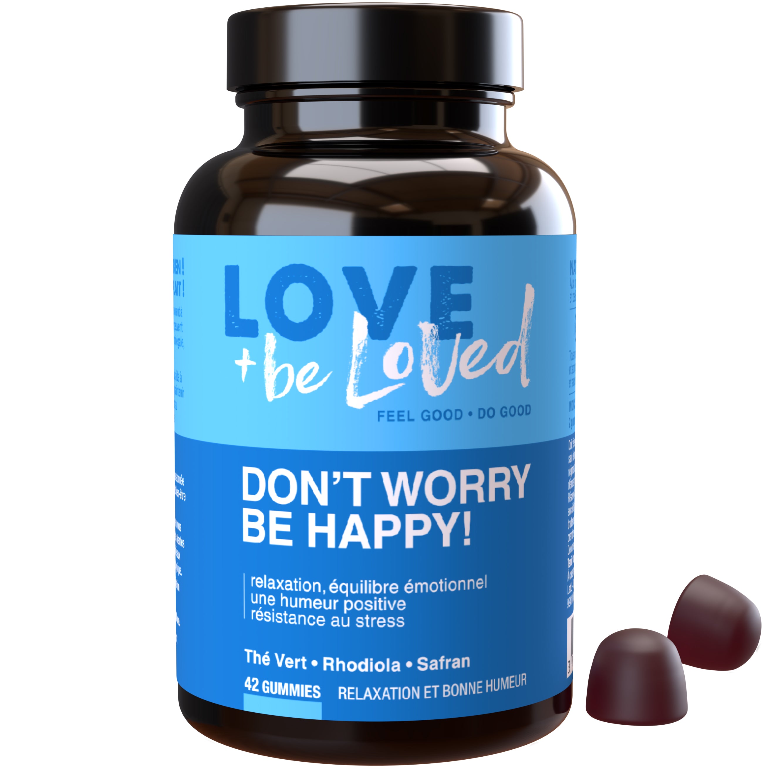Gummies anti-stress au safran Loveandbeloved
