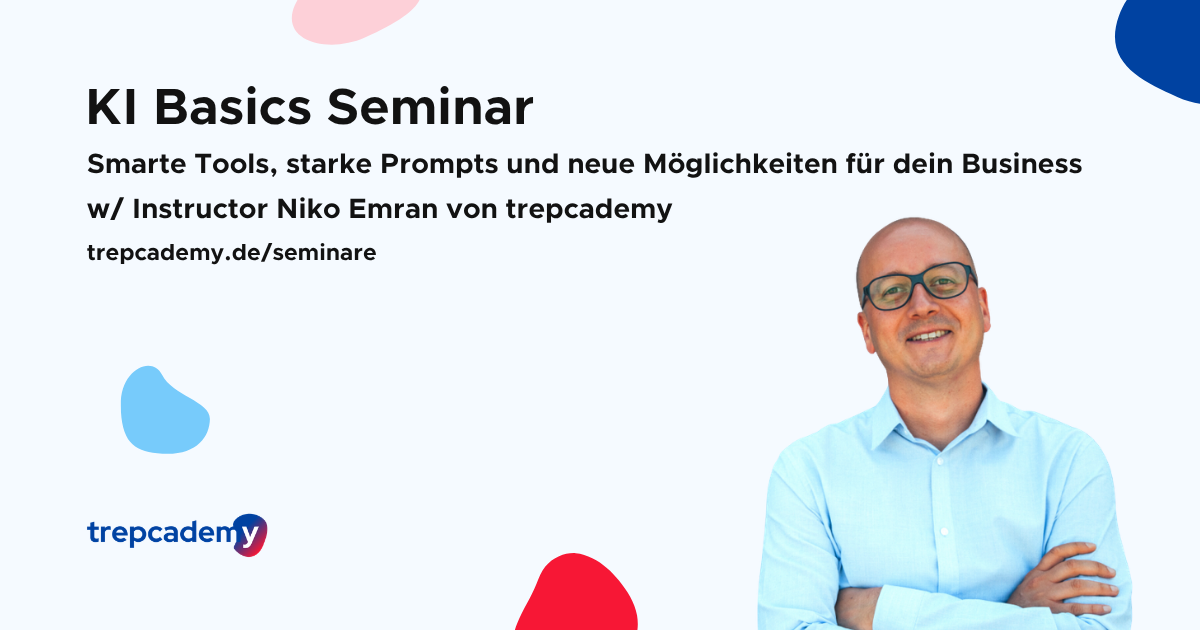 KI Inhouse-Seminar für Unternehmen | trepcademy
