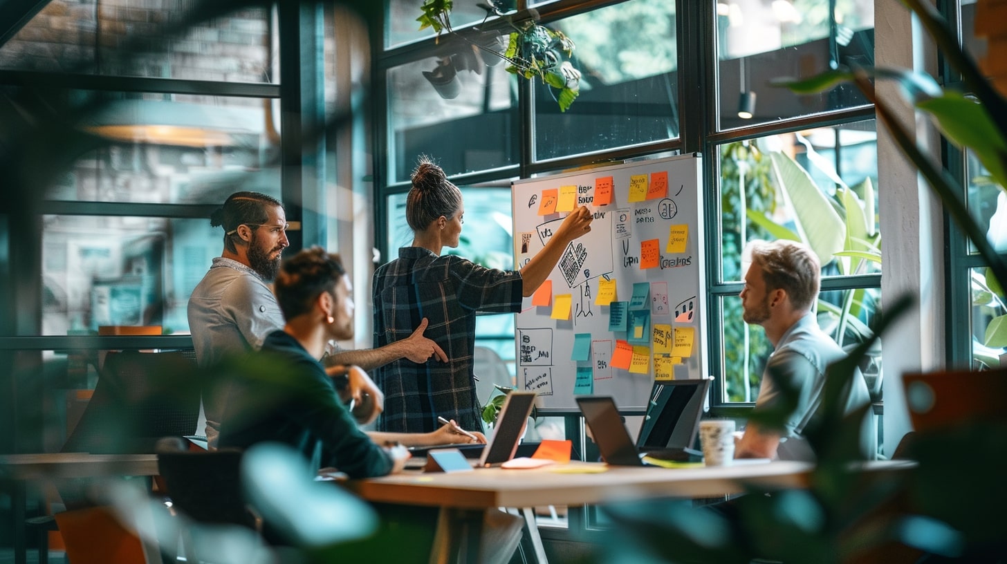 image of collaborative meeting (for a consulting firm)