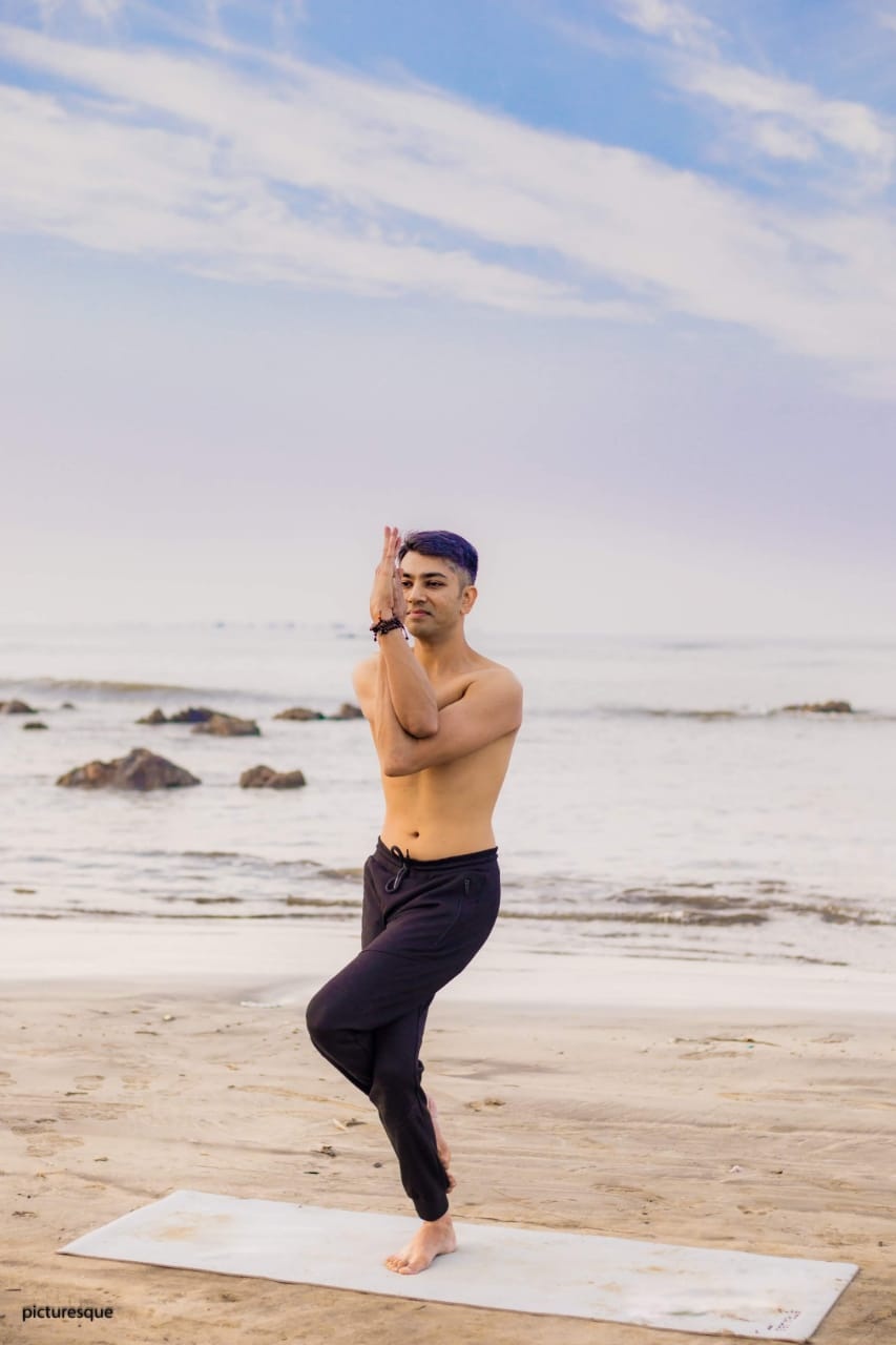 Eagle Pose