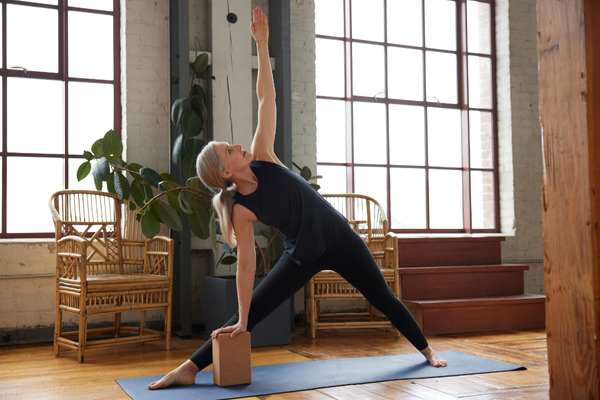 Supported Triangle Pose