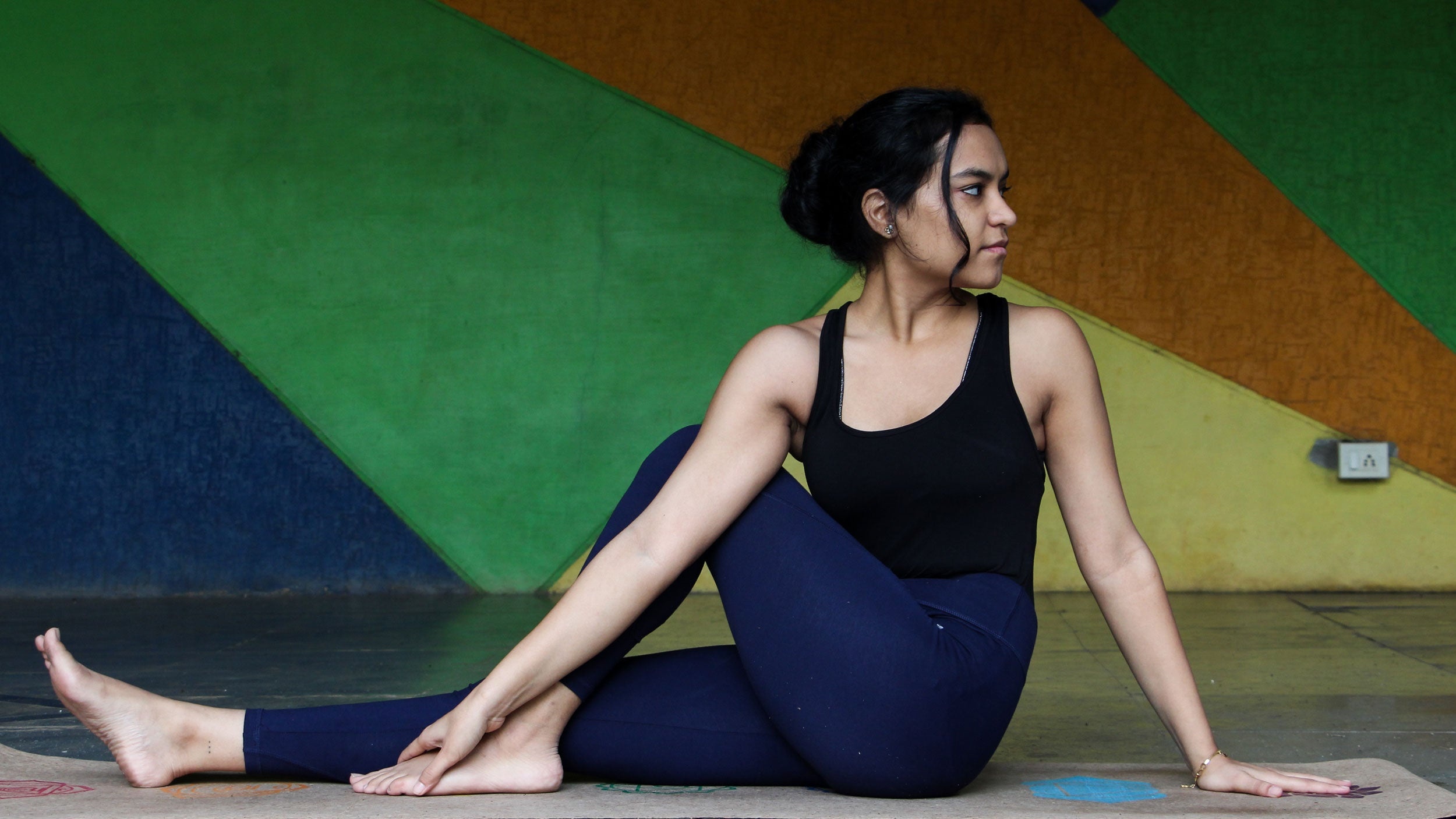 Half Seated Spinal Twist