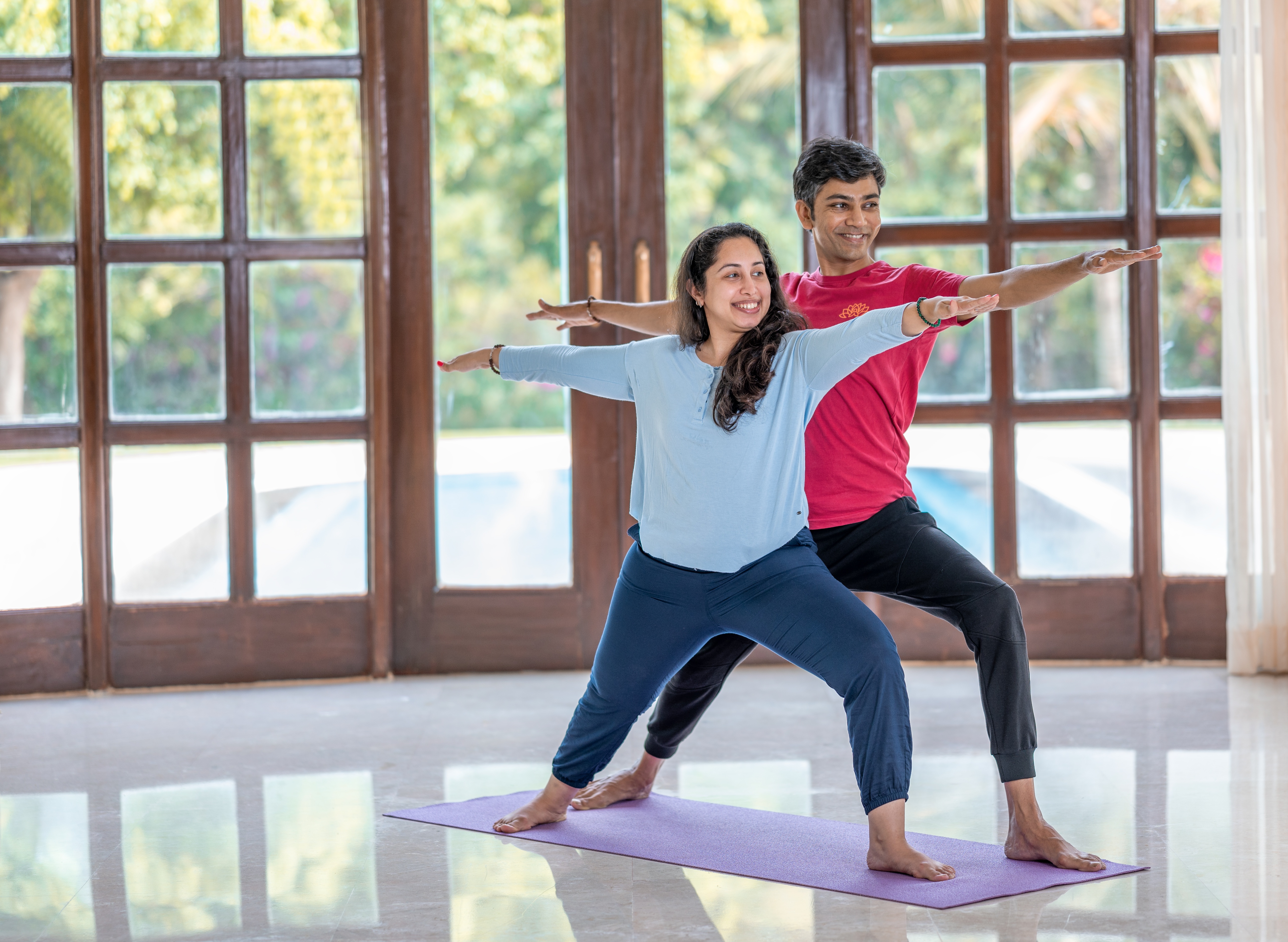 Yoga poses for Couples