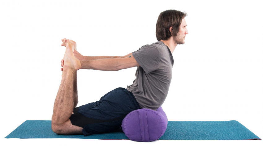 Supported Bow Pose
