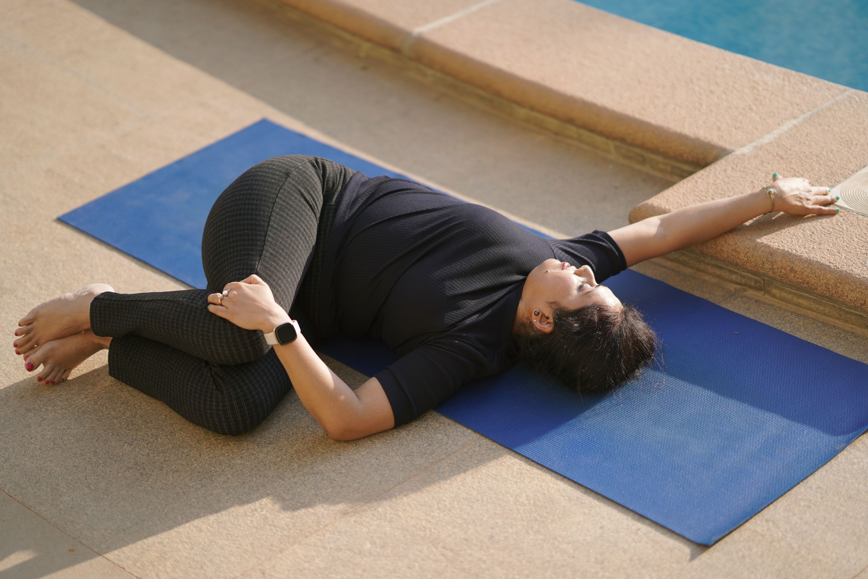 Supine Twist Pose