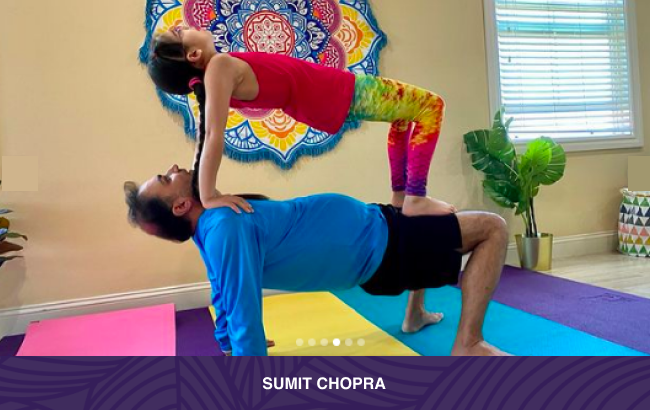 Fun Yoga Pic Contest Winner - Sumit Chopra