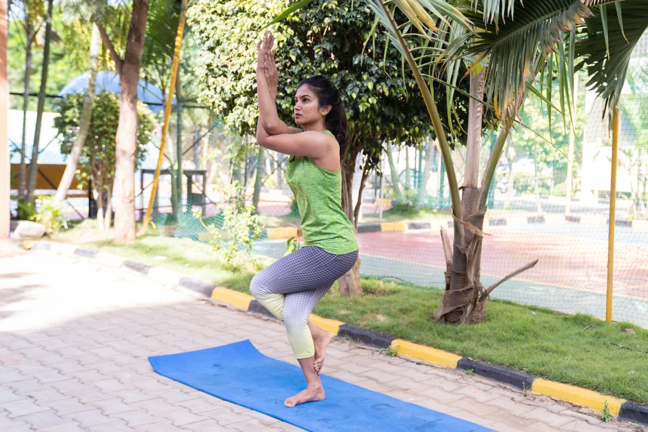 Eagle Pose
