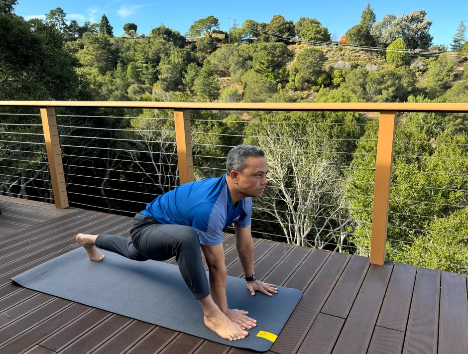 Doing Yoga