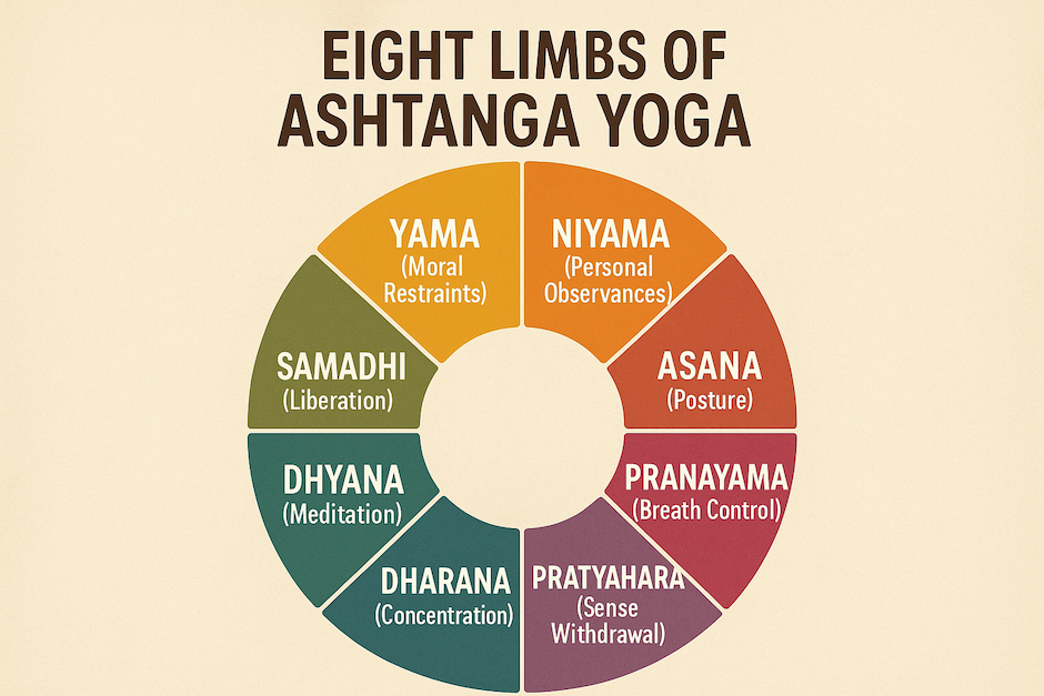 Eight Limbs of Ashtanga Yoga