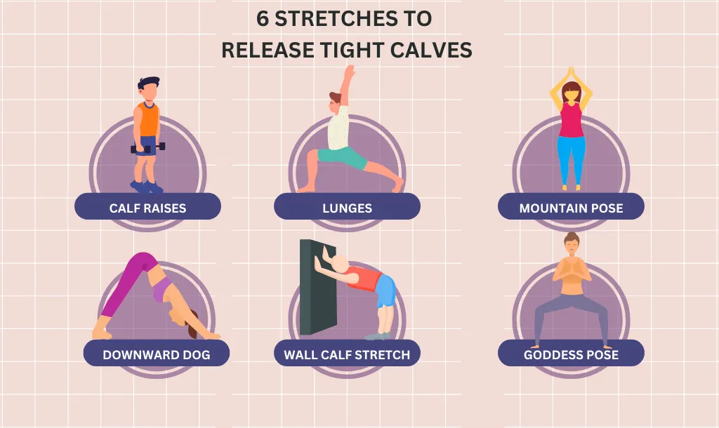 Tight Calves Stretches