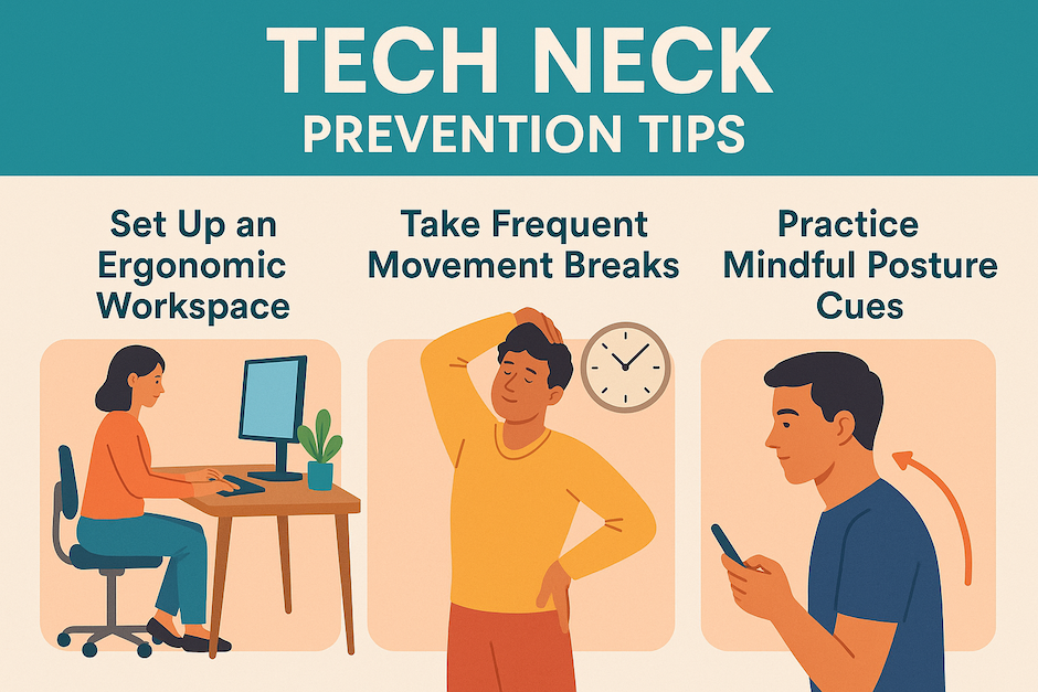 Prevention Tips for Tech Neck