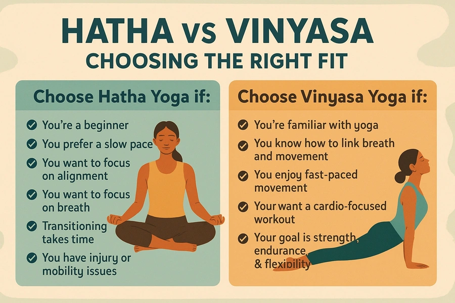 Hatha vs Vinyasa: Which is Better
