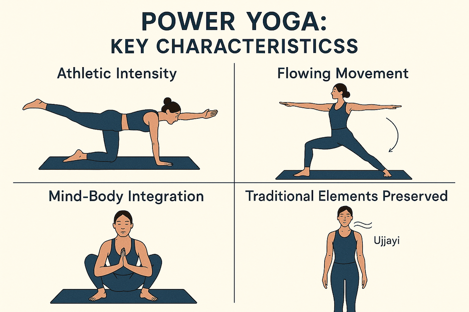 Power Yoga Characteristics