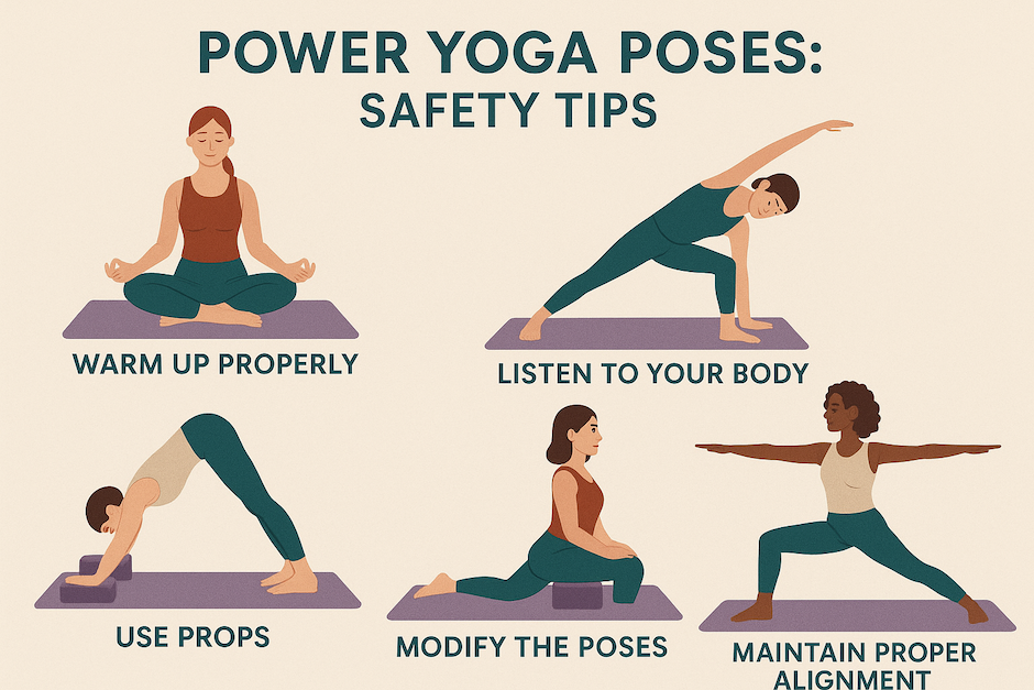 Power Yoga Poses Safety Tips