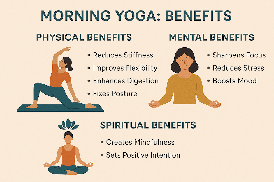 Benefits of Morning Yoga Stretches