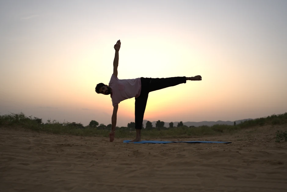 Half Moon Pose for Dancers