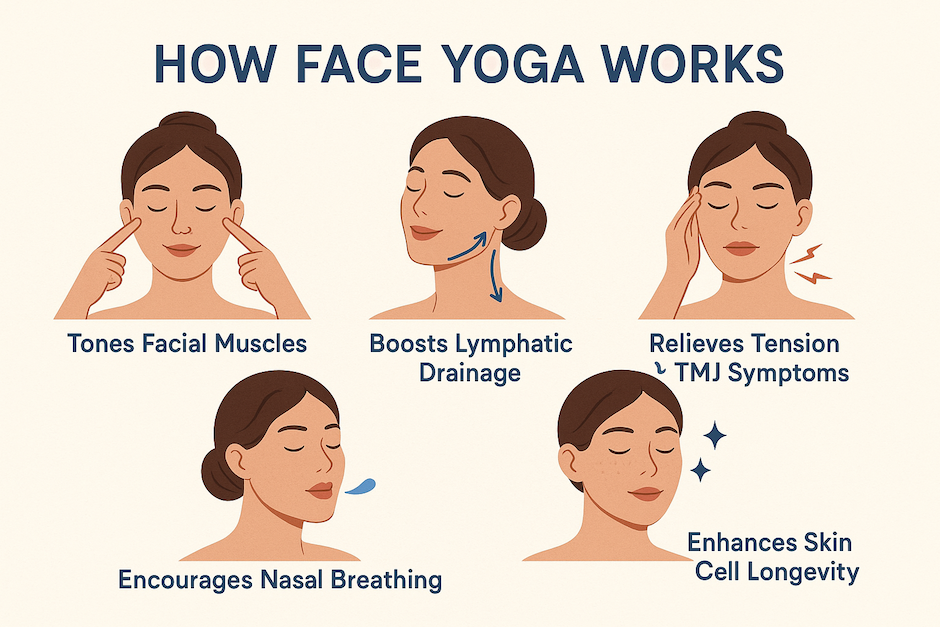 How Face Yoga Works