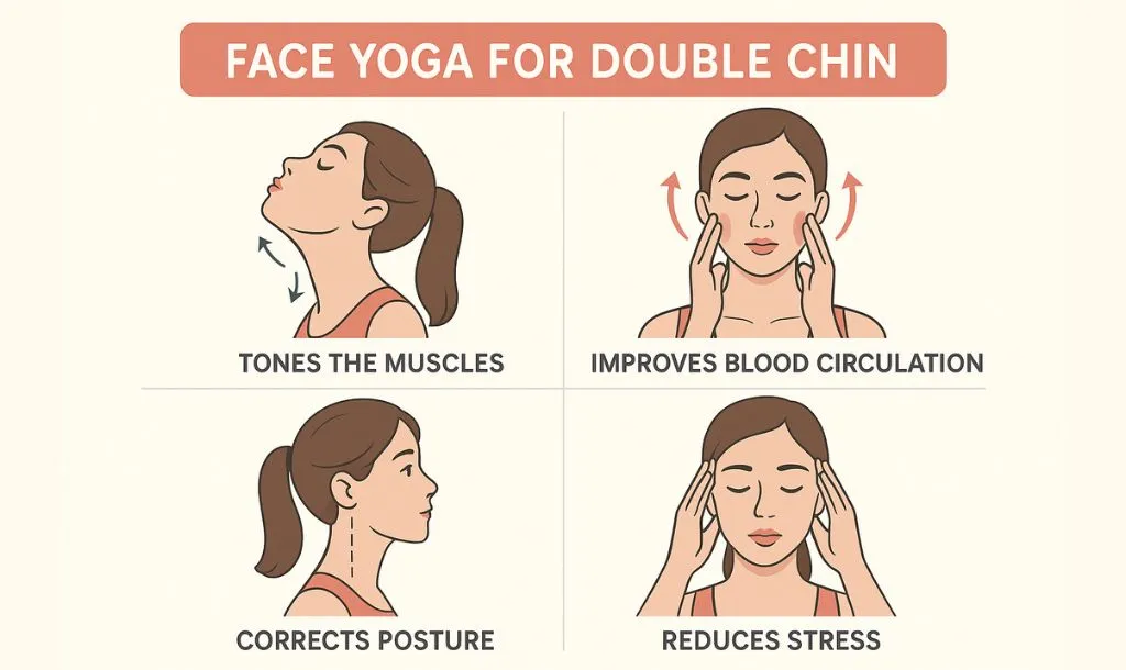 Face Yoga for Double Chin
