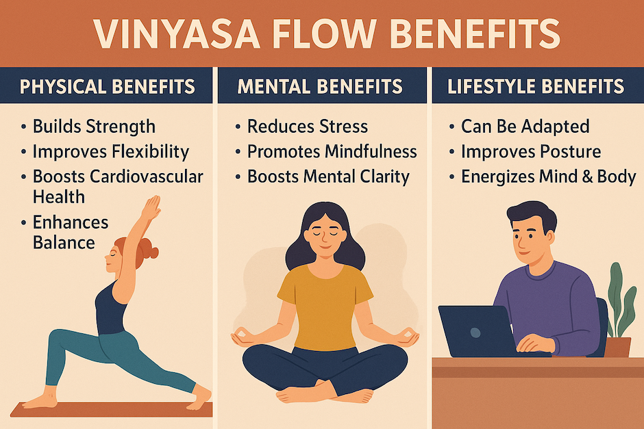 Vinyasa Flow Yoga Benefits